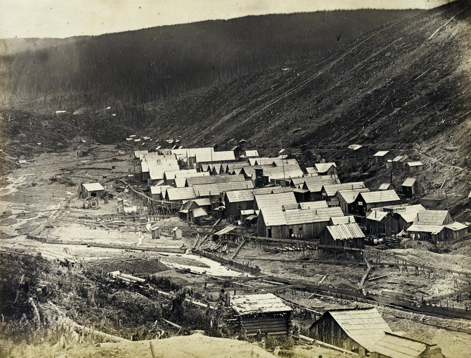 View of Barkerville