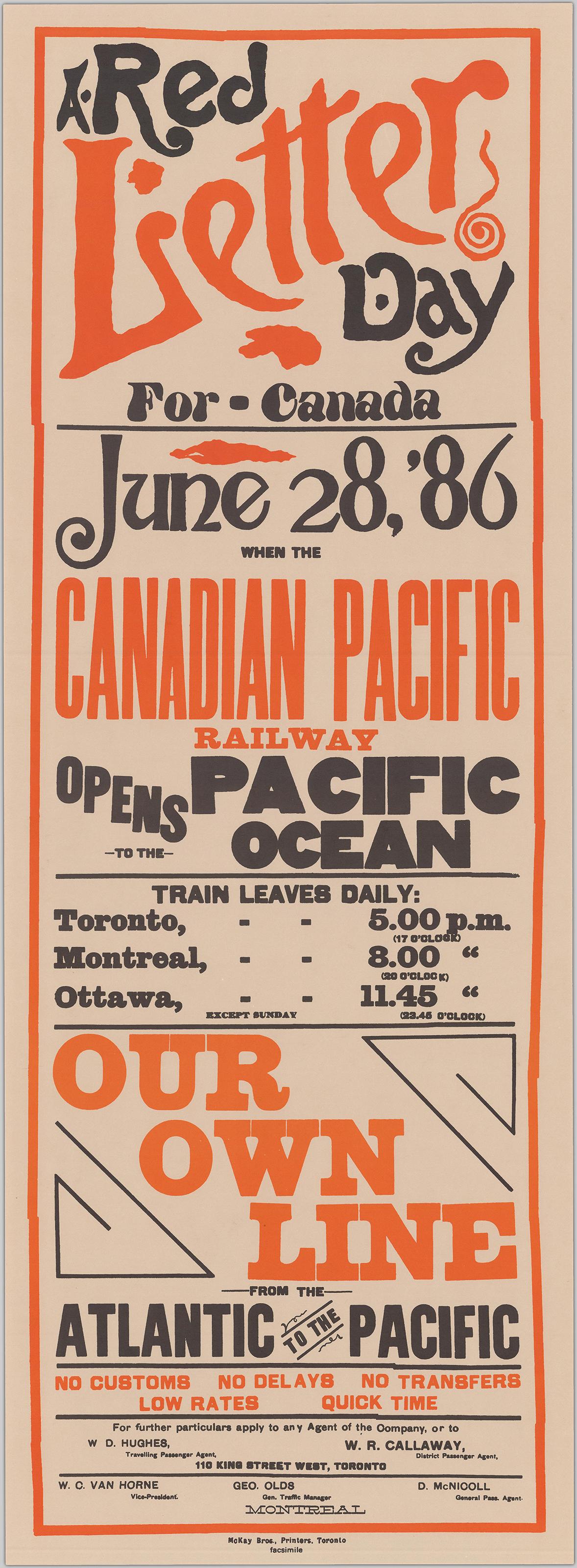 Red letter day for Canada : June 28, '86