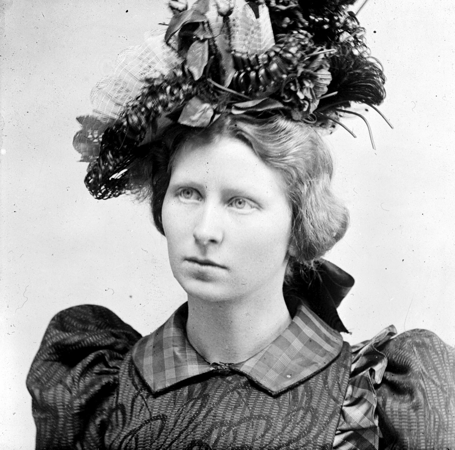 One of Mrs. Maynard's Victoria Police Department photos; Belle Adams, charged with the murder of Charles Kincaid; received five years for manslaughter.